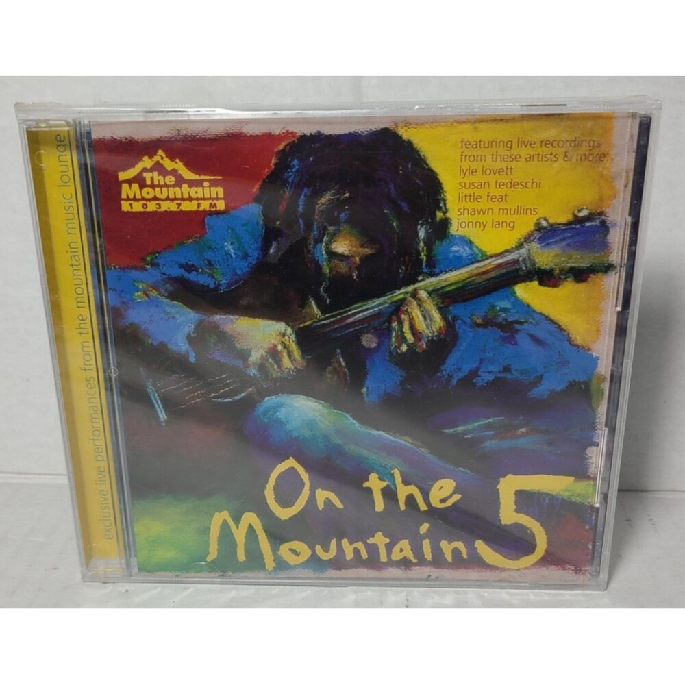 On The Mountain 5 audio CD New 103.7 fm Lovett Lang Mullins more